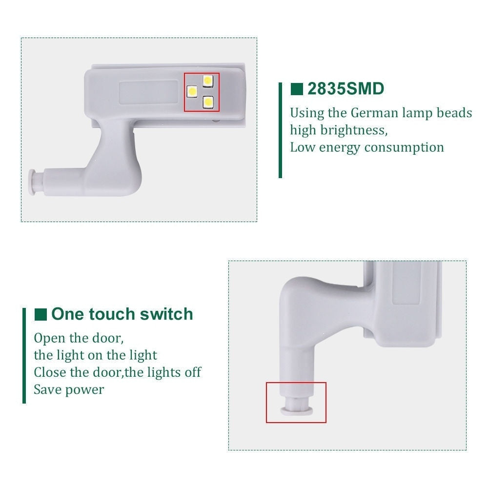 Light up your cabinets automatically with ease 